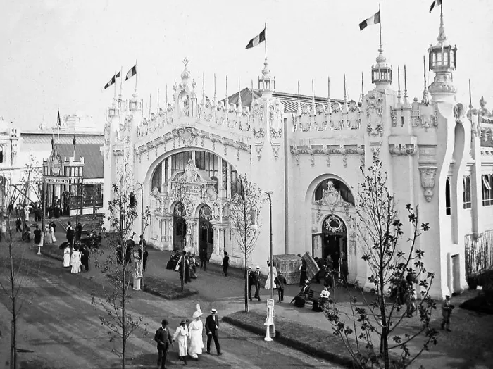 Framed Print : The Machinery Halls, The Franco-British Exhibition Framed Print : The Machinery Halls, The Franco-British Exhibition
