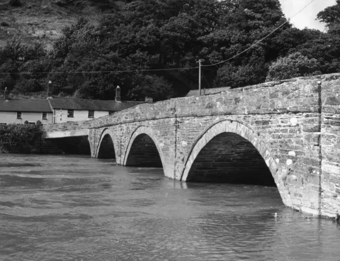 Framed Print : Machynlleth Bridge Framed Print : Machynlleth Bridge
