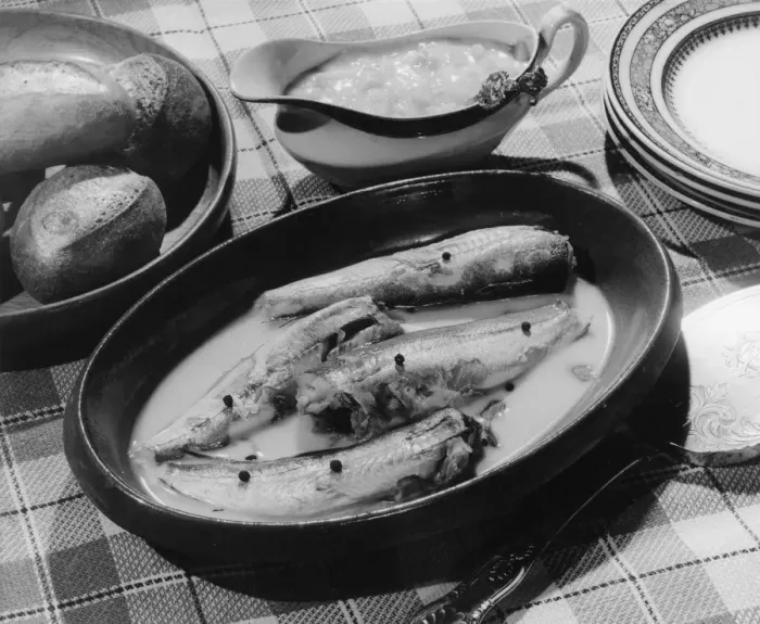Framed Print : MACKERELS IN SAUCE Framed Print : MACKERELS IN SAUCE