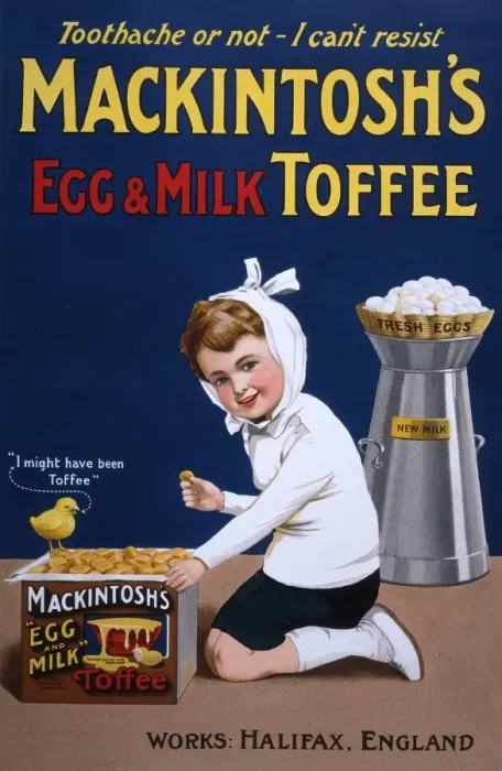 Framed Print : Mackintoshs Toffee advert Framed Print : Mackintoshs Toffee advert