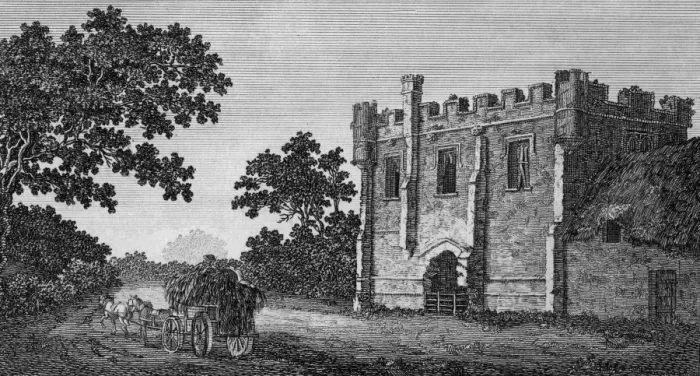 Framed Print : Mackworth Castle, Derbyshire Framed Print : Mackworth Castle, Derbyshire