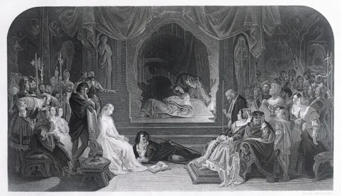 Framed Print : MACLISE, Daniel (1806-1870); SHAKESPEARE, William Framed Print : MACLISE, Daniel (1806-1870); SHAKESPEARE, William