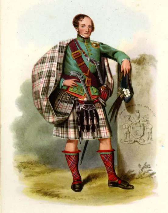 Framed Print : Macpherson tartan Framed Print : Macpherson tartan