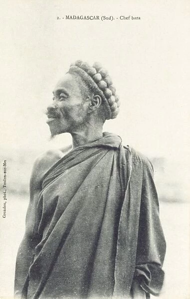 Madagascar - Chief of the Bara People