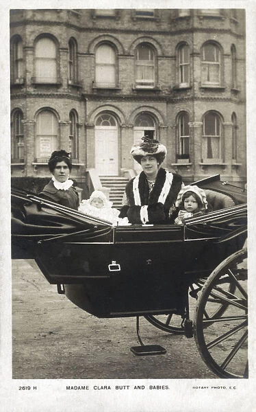 Madame Clara Butt and her children