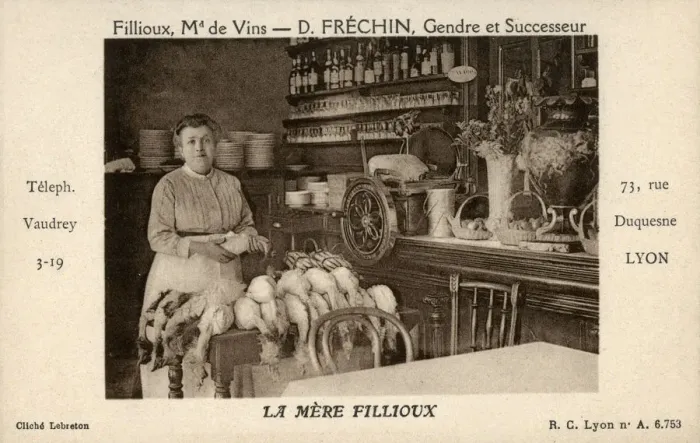 Framed Print : Madame Fillioux - Lyon, France - The Queen of Chickens Framed Print : Madame Fillioux - Lyon, France - The Queen of Chickens