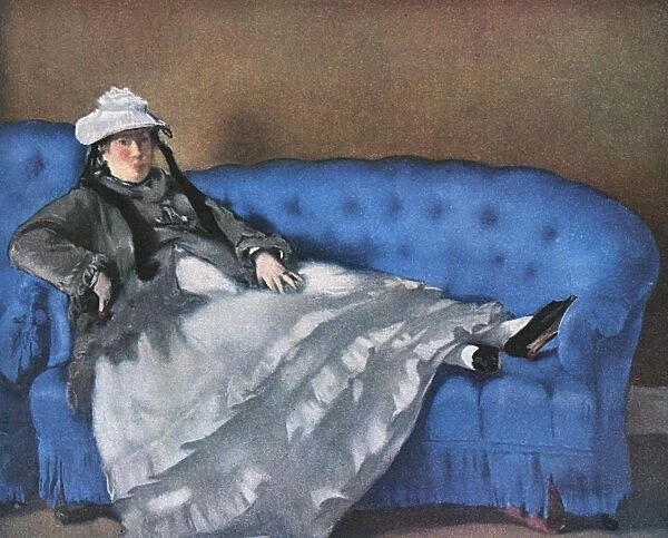 Madame Manet, wife of the artist Edouard Date: circa 1860