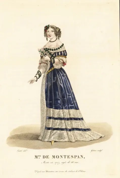 Framed Print : Madame de Montespan, mistress to King Louis Framed Print : Madame de Montespan, mistress to King Louis