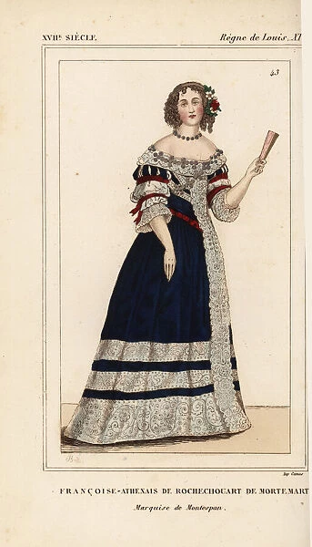 Madame de Montespan, mistress of King Louis XIV
