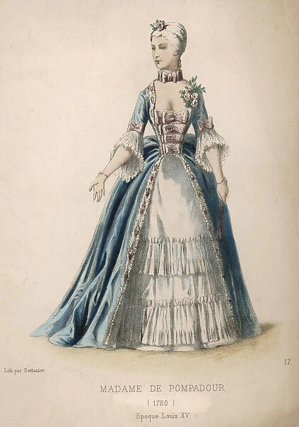Madame De Pompadour - 1750