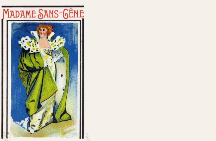 Framed Print : Madame Sans-Gene by Victorien Sardou and Emile Moreau Framed Print : Madame Sans-Gene by Victorien Sardou and Emile Moreau