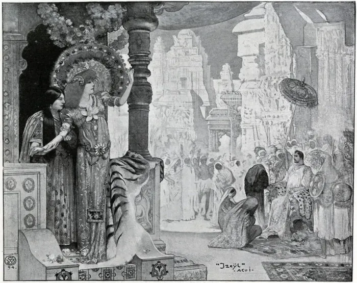 Framed Print : Madame Sarah Bernhardt in Izeyl at Dalys Theatre Framed Print : Madame Sarah Bernhardt in Izeyl at Dalys Theatre