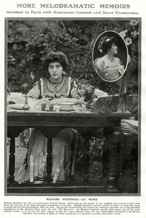 Framed Print : Madame Steinheil at work Framed Print : Madame Steinheil at work
