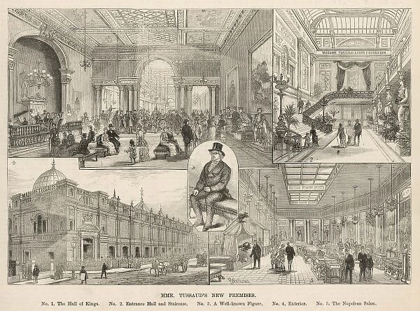 Madame Tussauds Museum, London, 1884
