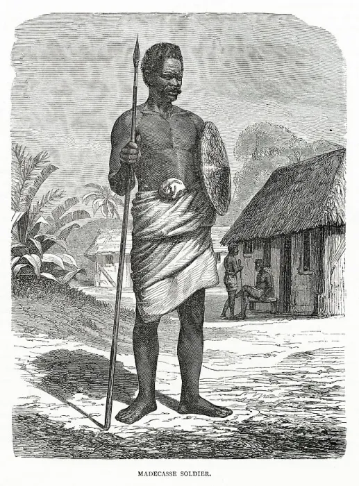 Framed Print : Madecasse soldier of Madagascar Framed Print : Madecasse soldier of Madagascar