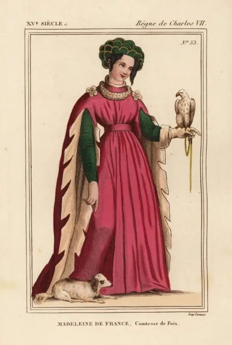Framed Print : Madeleine de France, comtesse de Foix, daughter Framed Print : Madeleine de France, comtesse de Foix, daughter