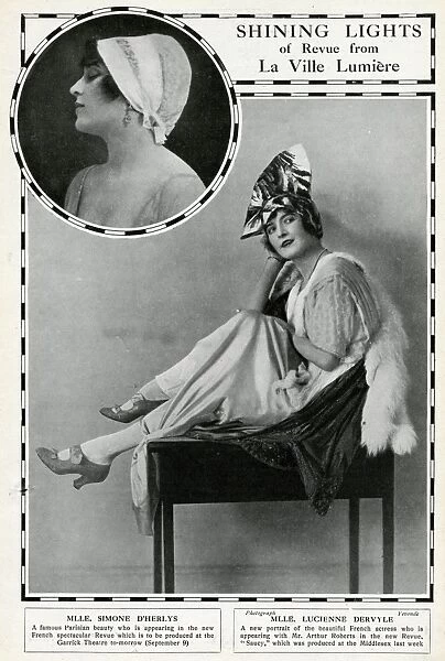Mademoiselle Lucienne Dervyle by Madame Yevonde