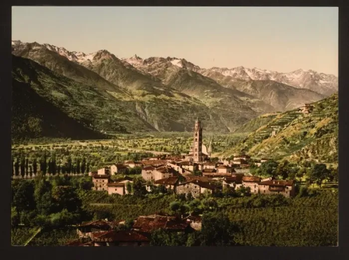 Framed Print : Madonna di Tirano, Tirano, Italy Framed Print : Madonna di Tirano, Tirano, Italy