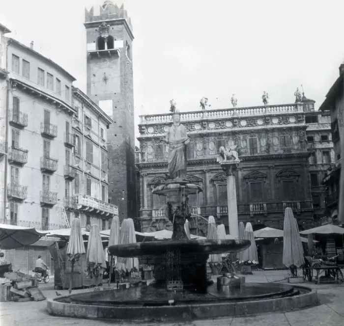 Framed Print : Madonna Verona Fountain, Piazza Erbe, Verona, Italy Framed Print : Madonna Verona Fountain, Piazza Erbe, Verona, Italy