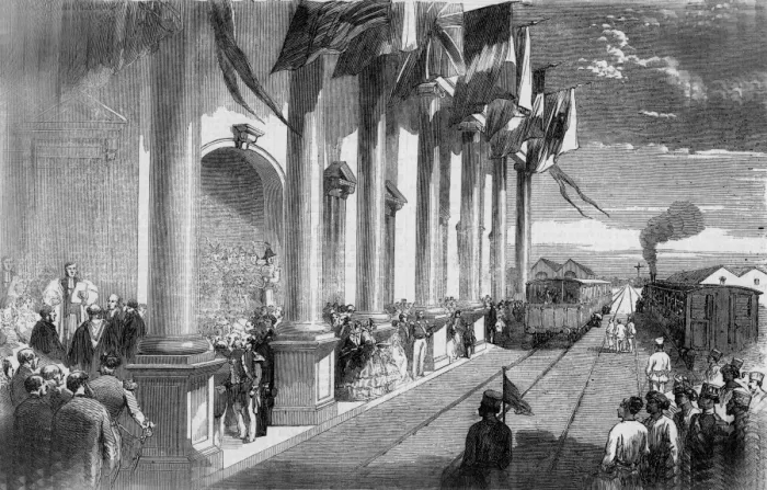 Framed Print : Madras Railway Opens Framed Print : Madras Railway Opens