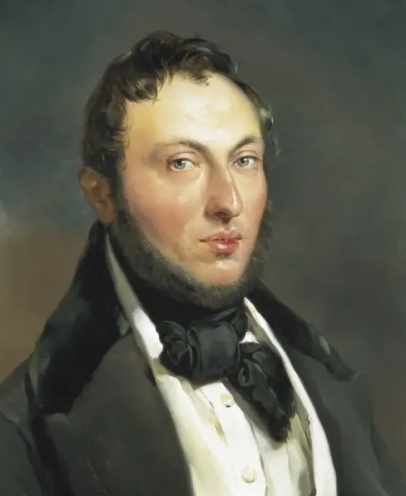 Framed Print : MADRAZO, Federico (1815-1894). Adrien Dauzats Framed Print : MADRAZO, Federico (1815-1894). Adrien Dauzats