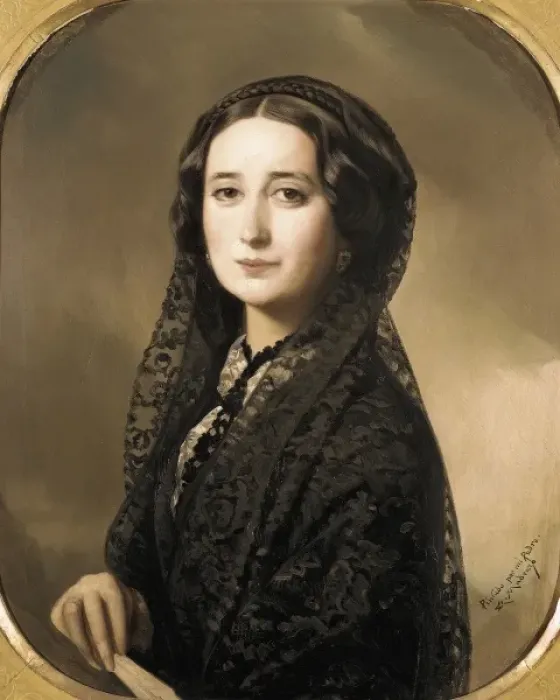 Framed Print : MADRAZO, Federico (1815-1894). Carolina Coronado Framed Print : MADRAZO, Federico (1815-1894). Carolina Coronado