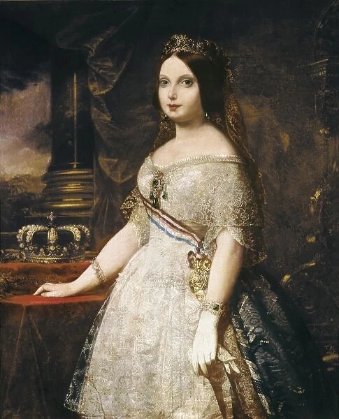 MADRAZO, Federico (1815-1894). The Queen Do񡠅