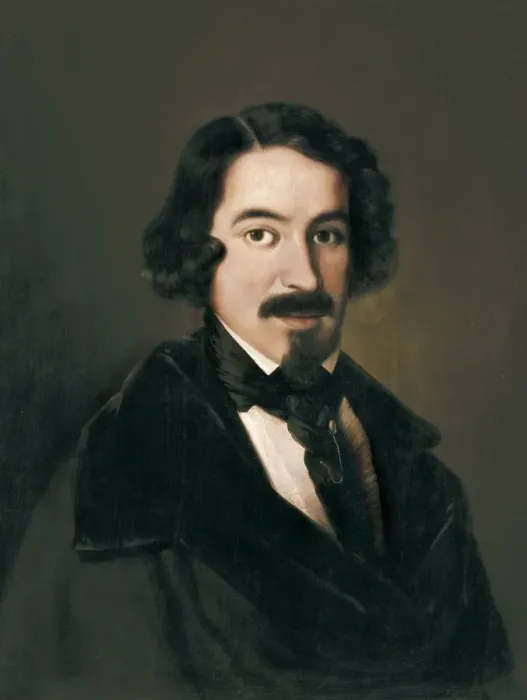 Framed Print : MADRAZO, Jos頨1781-1859). Jose Espronceda Framed Print : MADRAZO, Jos頨1781-1859). Jose Espronceda