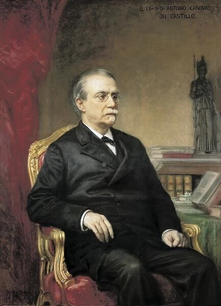 MADRAZO, Ricardo (1851-1917). Portrait of D