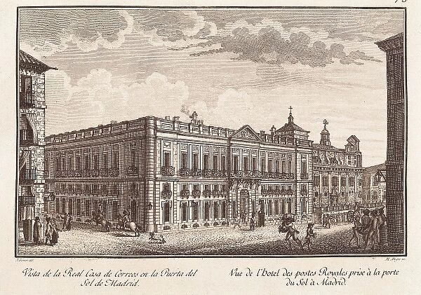 Madrid (19th c. ). Real Casa de Correos (Royal