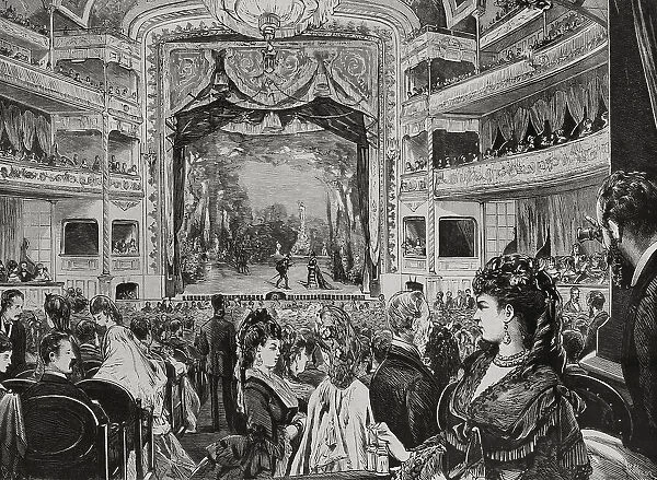 Madrid, Inauguration of the Apolo Theater, November 23, 1873
