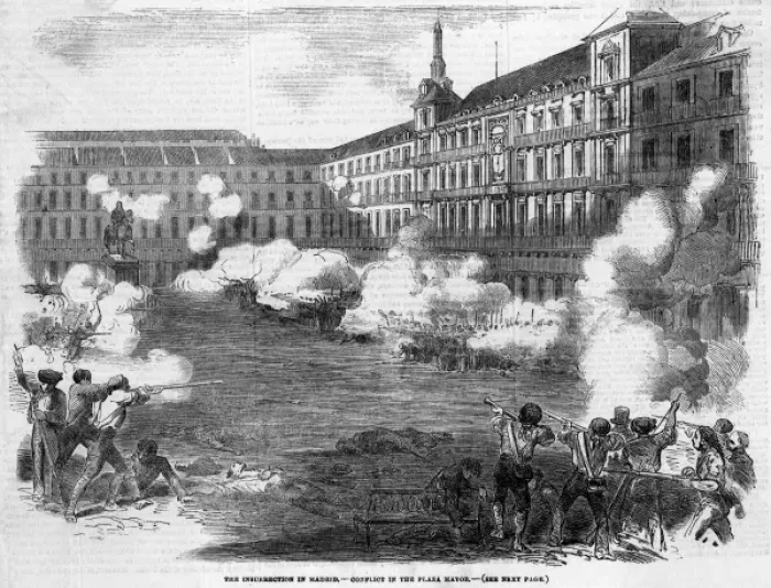 Framed Print : Madrid Insurrection 3 Framed Print : Madrid Insurrection 3
