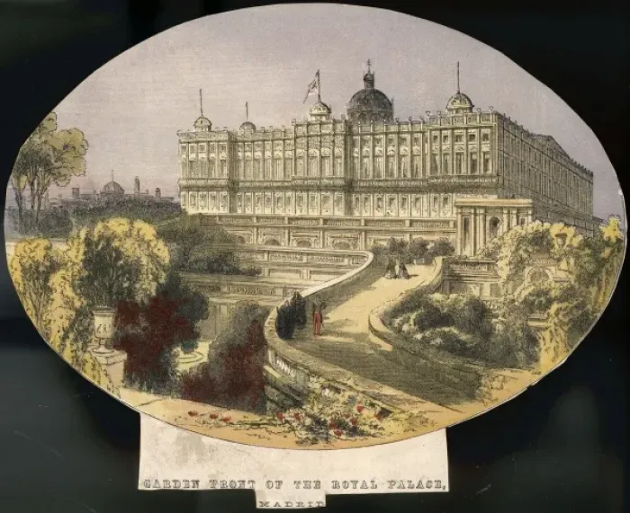 Framed Print : Madrid Palace Framed Print : Madrid Palace