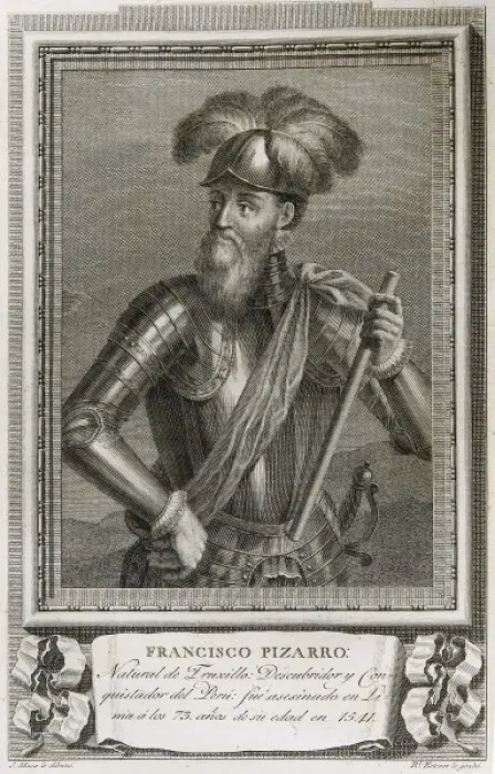 Framed Print : MAEA, Jos頨1760-1826). Valencian painter. ;PIZARRO Framed Print : MAEA, Jos頨1760-1826). Valencian painter. ;PIZARRO