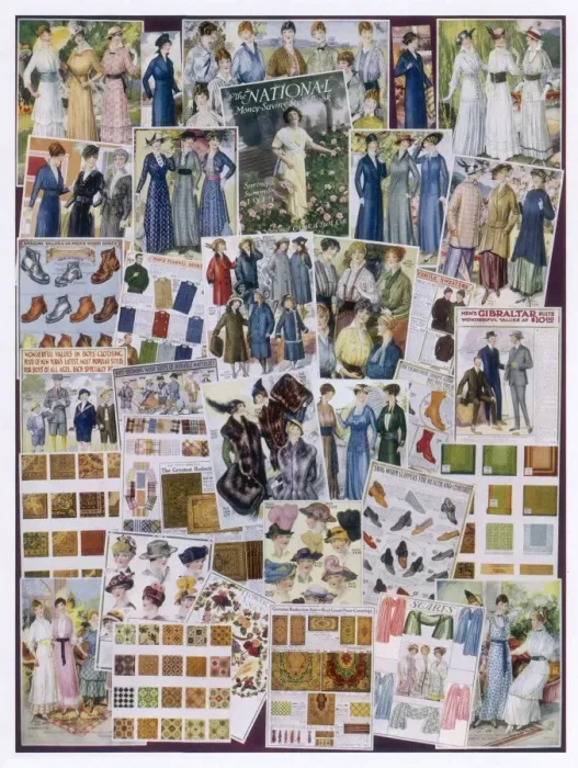 Framed Print : Magazine Fashion Pages Framed Print : Magazine Fashion Pages