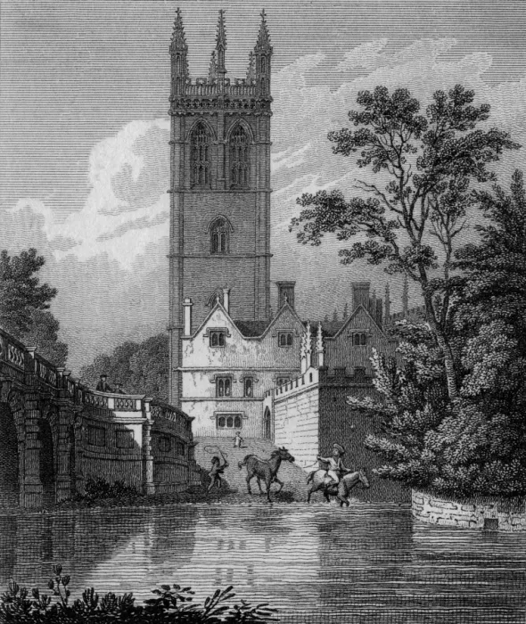 Framed Print : Magdalen Tower, Oxford Framed Print : Magdalen Tower, Oxford