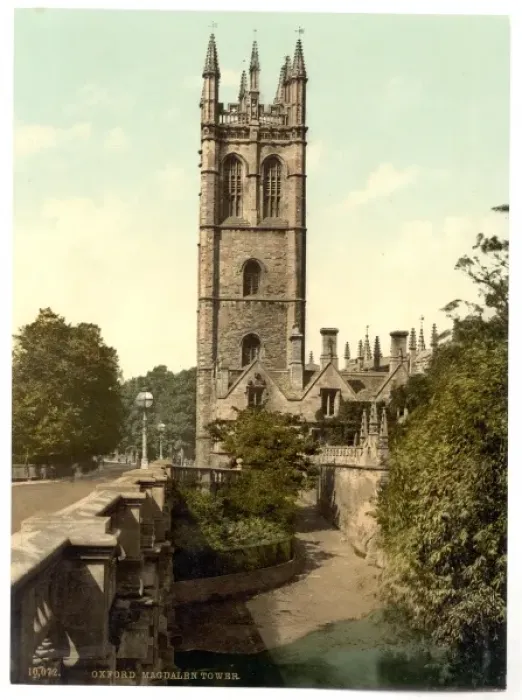 Framed Print : Magdalen Tower, Oxford, England Framed Print : Magdalen Tower, Oxford, England