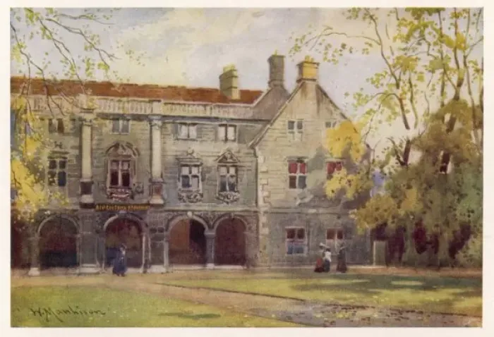 Framed Print : Magdalene / Cambridge / 1907 Framed Print : Magdalene / Cambridge / 1907