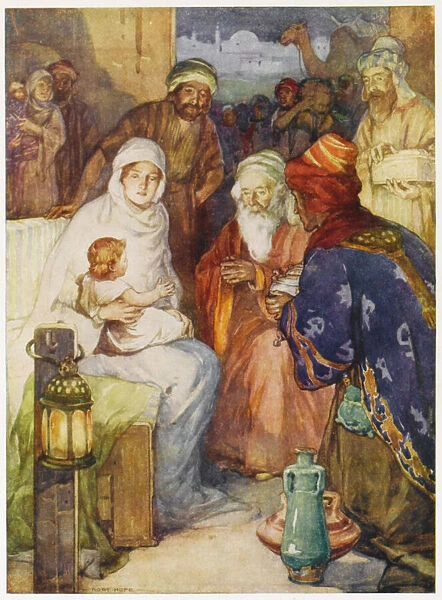 The Magi in the Stable