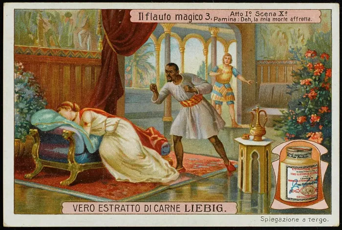 Framed Print : MAGIC FLUTE LIEBIG 3 Framed Print : MAGIC FLUTE LIEBIG 3