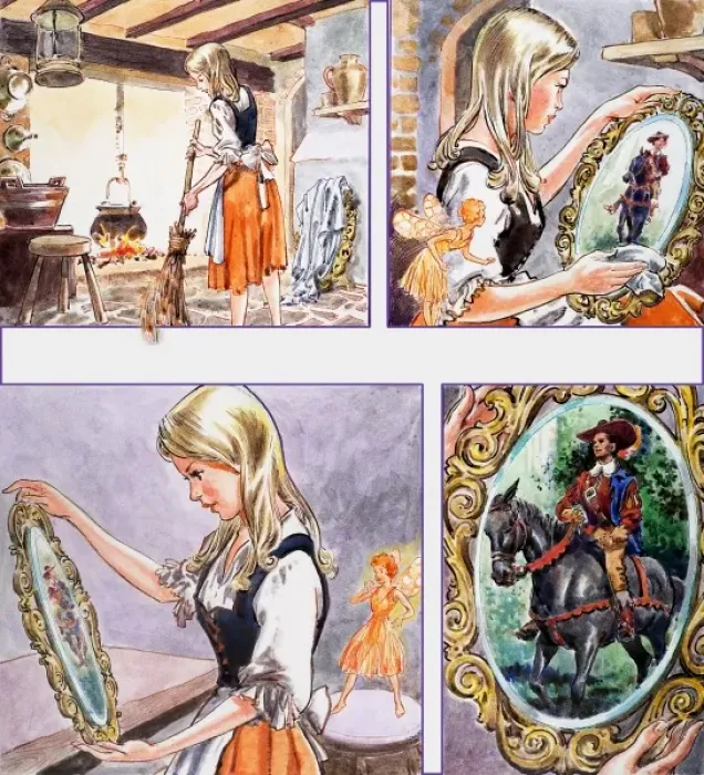 Framed Print : The Magic Mirror Framed Print : The Magic Mirror