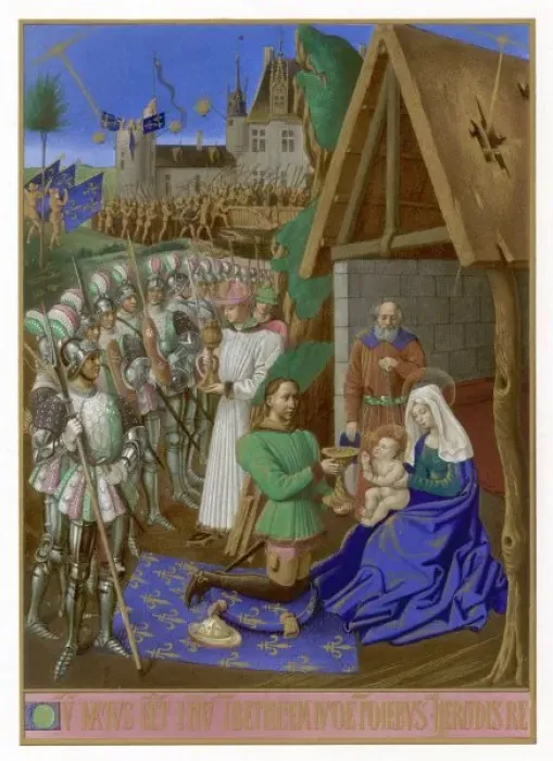 Framed Print : The Magis  /  Fouquet