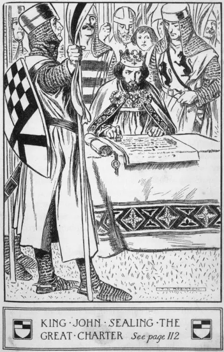Framed Print : Magna Carta  /  Robinson
