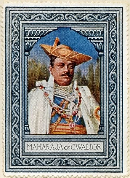 Maharaja of Gwalior  /  Stamp