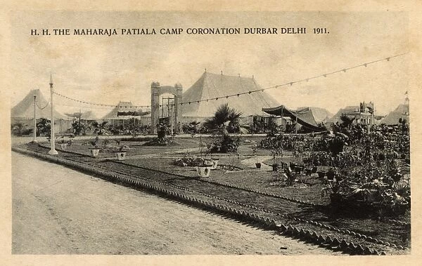 Maharaja Patiala Camp, Coronation Durbar, Delhi, India