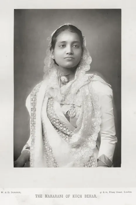 Framed Print : Maharani of Kuch Behar, Cooch Behar, Koch Bihar, India Framed Print : Maharani of Kuch Behar, Cooch Behar, Koch Bihar, India
