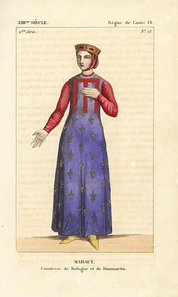 Mahaut or Matilda II, Countess of Boulogne, 13th century