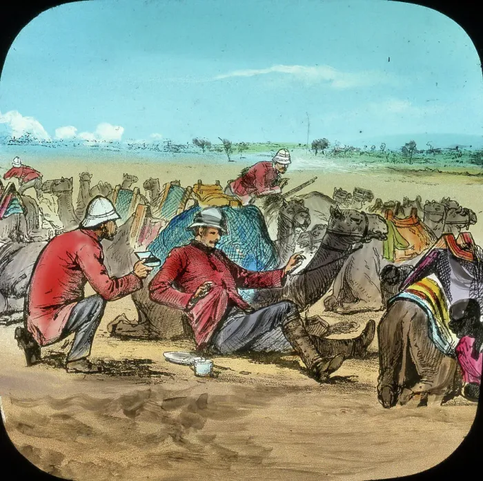 Framed Print : Mahdist War - Sudan Campaign - Death of Cameron Framed Print : Mahdist War - Sudan Campaign - Death of Cameron