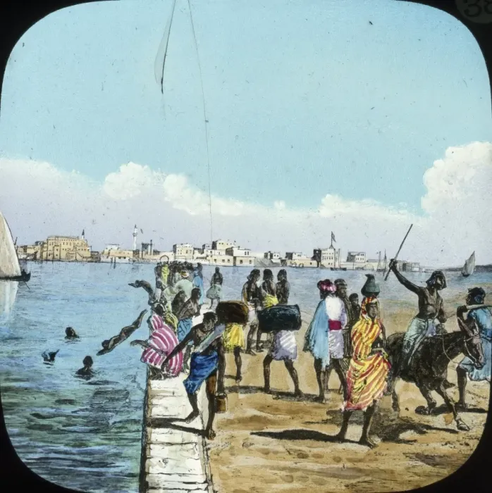 Framed Print : Mahdist War - Sudan Campaign - Massowah Framed Print : Mahdist War - Sudan Campaign - Massowah