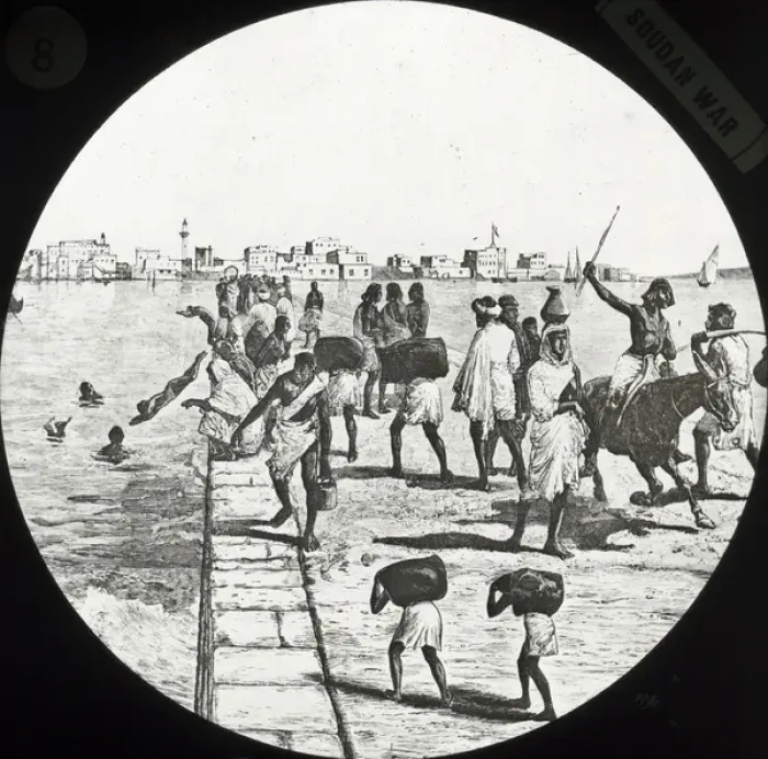 Framed Print : Mahdist War - Sudan Campaign - View of Massowah Framed Print : Mahdist War - Sudan Campaign - View of Massowah
